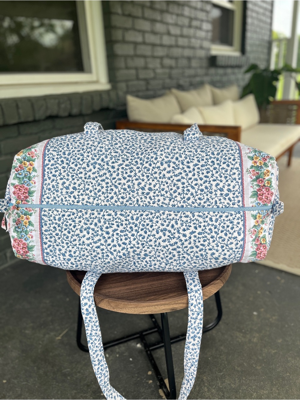 Vera Bradley Delft XL Duffel Bag - Picture 3 of 7